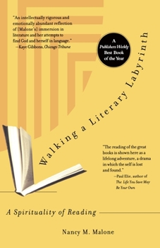 Paperback Walking a Literary Labryinth: A Spirituality of Reading Book