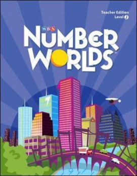 Spiral-bound Number Worlds Level J, Teacher Edition Book
