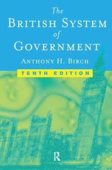 Hardcover The British System of Government Book