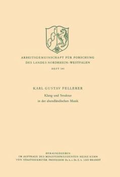 Paperback Klang Und Struktur in Der Abendländischen Musik [German] Book