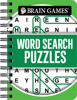 Spiral-bound Brain Games - To Go - Word Search Puzzles (Green - Circle Cover) Book