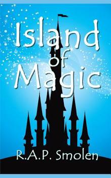 Paperback Island of Magic: The Adventures of the Power Girls Book