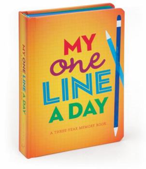 Diary My One Line a Day: A Three-Year Memory Book