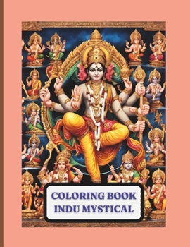 Paperback COLORING BOOK - Indu Mystical Book