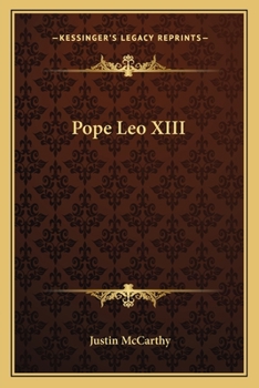 Paperback Pope Leo XIII Book