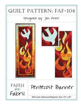 Paperback Pentecost Banner Quilt Pattern Book