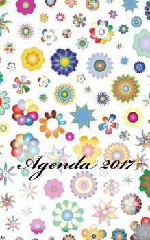 Paperback Agenda 2017 - Diseño flores [Spanish] Book