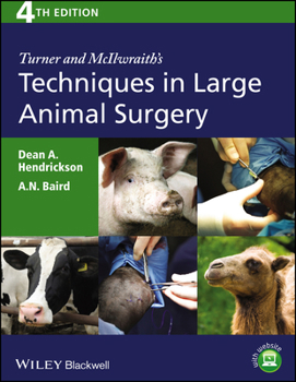 Hardcover Turner and McIlwraith's Techniques in Large Animal Surgery Book