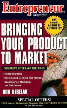 Hardcover Entrepreneur Magazine: Bringing Your Product to Market Book