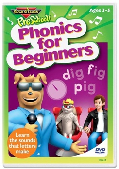DVD Phonics for Beginners Book