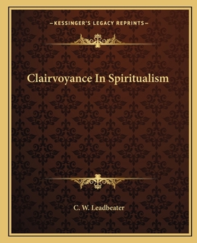 Clairvoyance In Spiritualism