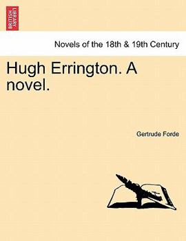 Paperback Hugh Errington. a Novel. Book