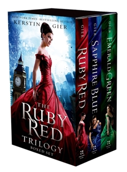 Paperback The Ruby Red Trilogy Boxed Set: Ruby Red, Sapphire Blue, Emerald Green Book