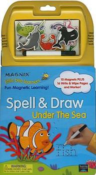 Hardcover Little Bee Learners: Spell & Draw - Under The Sea Book