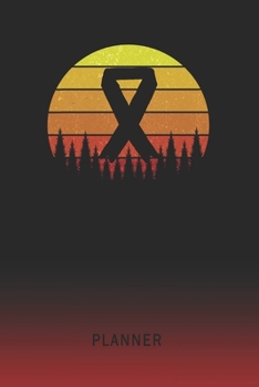 Planner: Pink Ribbon Breast Cancer 2 Year Weekly Planner | 2020 - 2022  | Retro Vintage Sunset Cover | January 20 - December 21 | Planning Organizer ... | Plan Days, Set Goals & Get Stuff Done