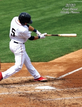 2020 Goal-Based Weekly Planner: Full Size, Large-Block Weekly Calendar Planner for Baseball Fans