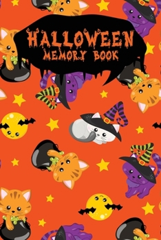 Halloween Memory Book: An Activity Book for Kids to Record Their Halloween Day | Coloring | Drawing | Journaling | Kawaii Kitty Mix (Trick or Treat)