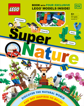 Hardcover Lego Super Nature: Includes Four Exclusive Lego Mini Models Book