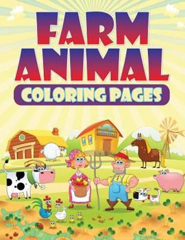 Paperback Farm Animal Coloring Pages Book