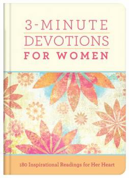 Hardcover 3-Minute Devotions for Women Book