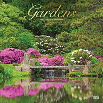 Calendar Gardens 2021 Square Foil Book