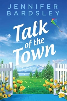 Library Binding Talk of the Town [Large Print] Book