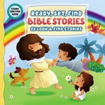 Board book Ready, Set, Find Bible Stories: 22 Look and Find Stories Book