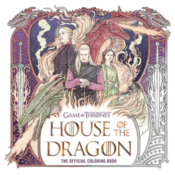 Paperback House of the Dragon: The Official Coloring Book