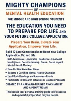 Mighty Champions of Mental Health Education