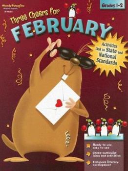 Paperback Three Cheers for February Grades 1-2 Book