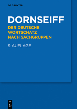 Perfect Paperback Der deutsche Wortschatz nach Sachgruppen (German Edition) [German] Book