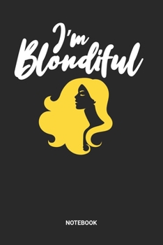 Notebook: Natural Blonde Hair Themed Notebook (6x9 inches) with Blank Pages ideal as a ash- or platinum-blonde hair colour Journal. Perfect as a ... and Girls. Great gift for Kids and Women.