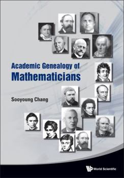 Hardcover Academic Genealogy of Mathematicians Book