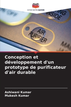 Paperback Conception et développement d'un prototype de purificateur d'air durable [French] Book