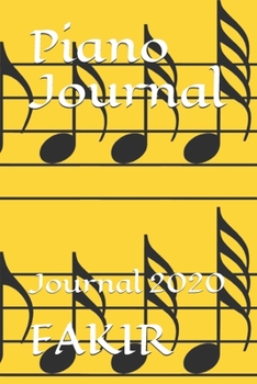 Paperback Piano Journal: Journal 2020 Book
