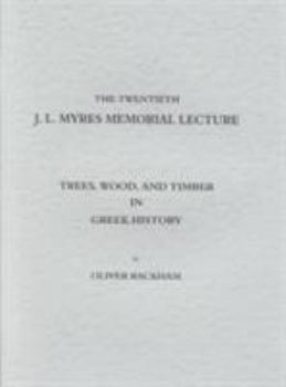 Paperback Trees, Wood and Timber in Greek History Book