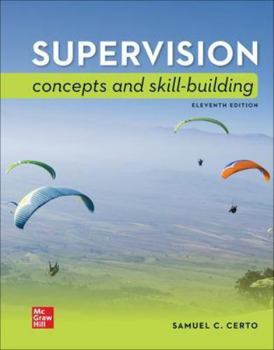 Hardcover Supervision: Concepts and Skill-Building Book