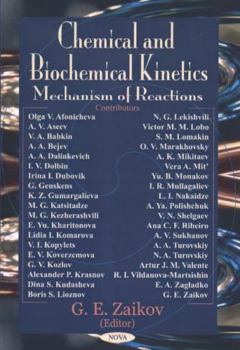 Chemical and Biochemical Kinetics