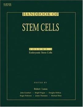 Hardcover Handbook of Stem Cells: Embryonic/Adult and Fetal Stem Cells Book