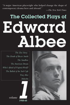 Paperback The Collected Plays of Edward Albee, Volume 1: 1958-1965 Book