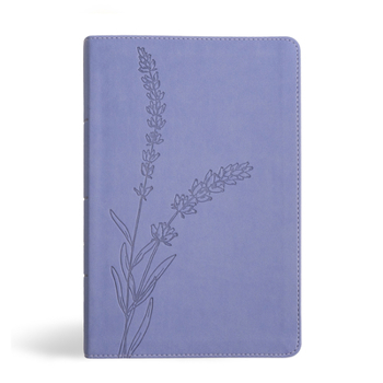 Imitation Leather KJV Personal Size Giant Print Bible, Lavender Leathertouch Book