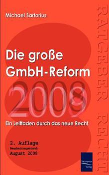 Paperback Die große GmbH-Reform 2008/2009 [German] Book
