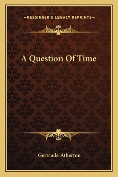 Paperback A Question Of Time Book