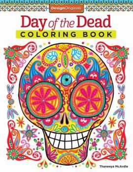 Paperback Day of the Dead Coloring Book