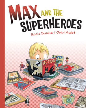 Hardcover Max and the Superheroes Book