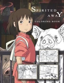 Paperback Spirited Away Coloring Book