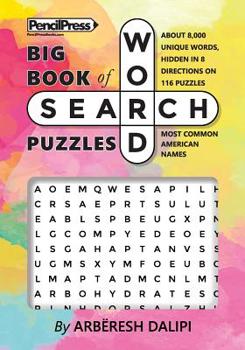 Paperback Big Book of Wordsearch Puzzles: Find Most Common American Names Book