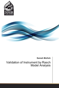 Paperback Validation of Instrument by Rasch Model Analysis Book