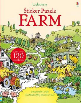 Paperback Sticker Puzzle Farm Book