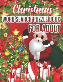 Christmas Word Search Puzzle book For Adult: Word Search Puzzle book (volume 1)